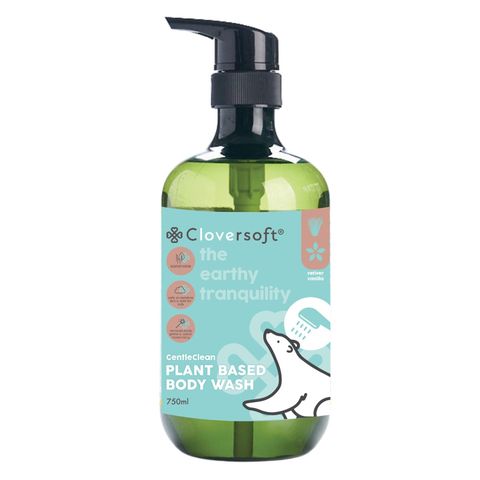 Cloversoft Plant Based Body Wash Vetiver & Vanilla 750ml