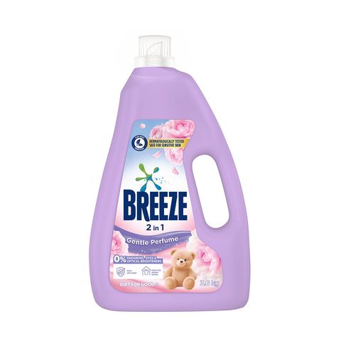 Breeze Liquid Detergent 2-in-1 Gentle Perfume 3.6kg