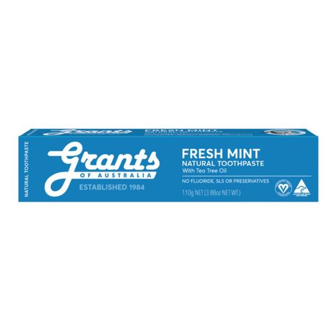 Grants Toothpaste (Fresh Mint with Tea Tree Oil) 110g