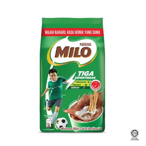 Milo Chocolate Malt Powder Softpack 400g