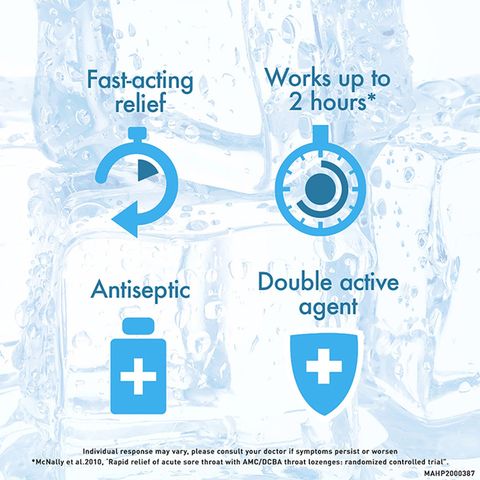 Strepsils Cooling Menthol Lozenges 6 Pieces