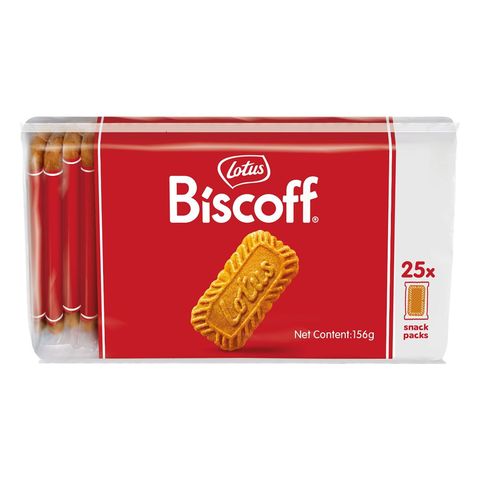 Lotus Biscoff Original Caramelised Biscuits 25pcs 156g