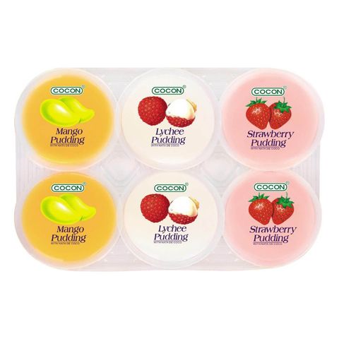 Cocon Nata Pudding Mixed 6 x 80g