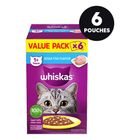 Whiskas Pouch Adult Ocean Fish Value Pack 6 x 80g