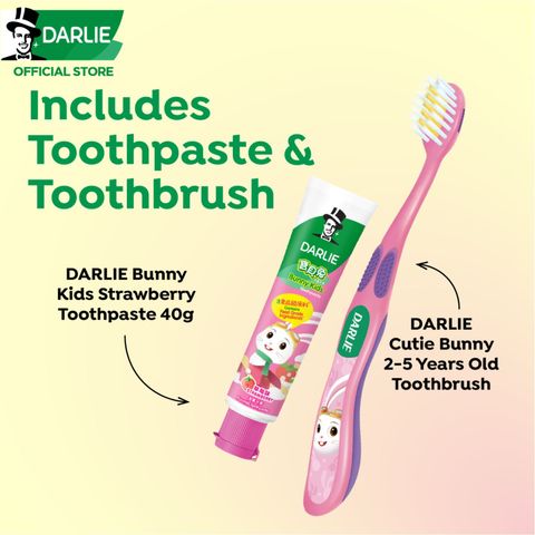 Darlie Kids Bunny Dental Set 1s