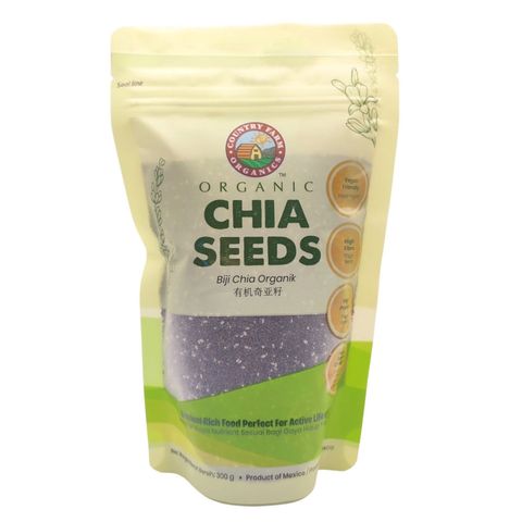 Country Farm Organics Chia Seeds (Mex) 300g