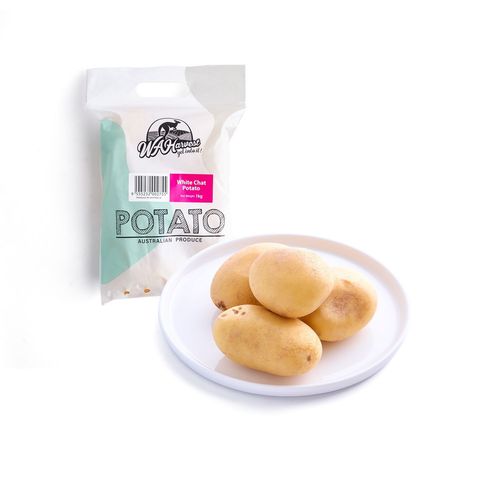 WA Harvest Australia White Chat Potato 1kg