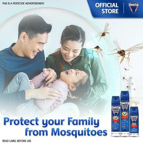 Shieldtox Mosquito Spray Aerosol 600ml