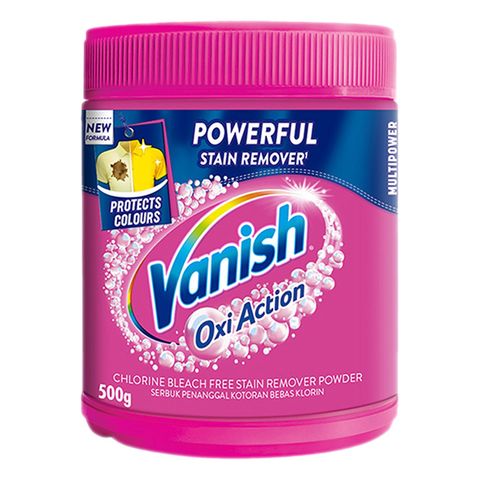 Vanish Stain Remover Pink Oxi Action Detergent Powder 500g