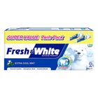 Fresh & White Toothpaste Extra Cool Mint Super Value 2 Pack x 225g