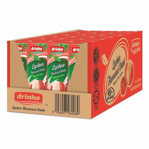 Drinho Lychee 4 x 6 x 250ml