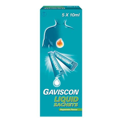 Gaviscon Peppermint Liquid Sachets 5 x 10ml