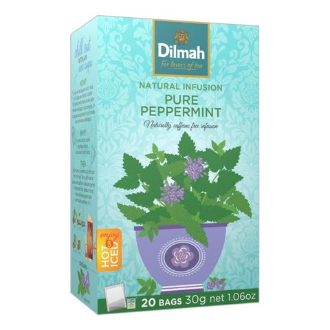 Dilmah Herbal Infusion Tag Tea Bags Peppermint (20 Pieces) 30g
