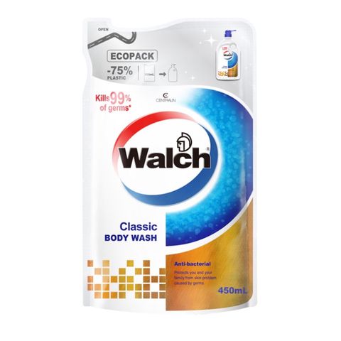 Walch Body Wash Classic Refill Pack 850ml