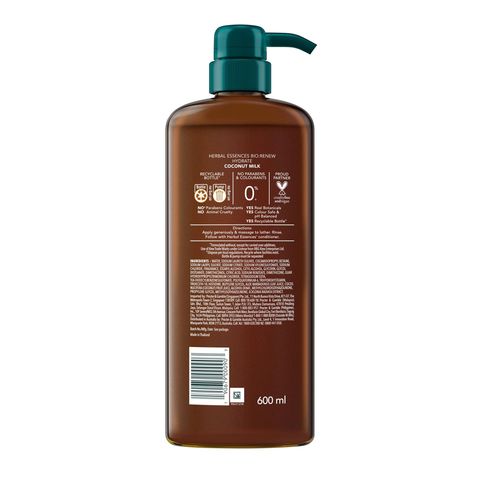 Herbal Essences Shampoo Hydrate Coconut Milk 600ml