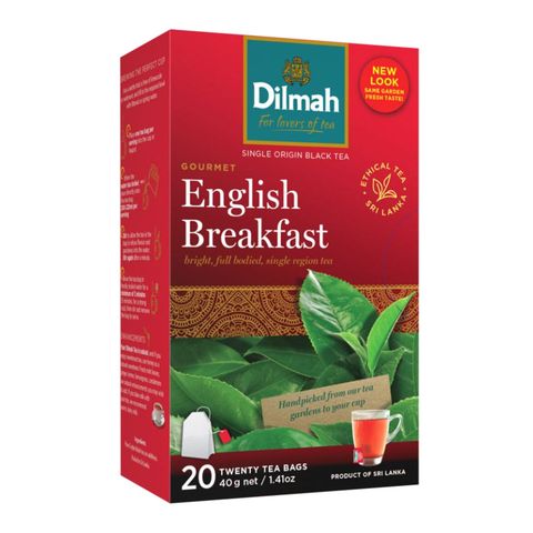 Dilmah Single Region Tag Tea Bags English Breakfast (20 Pieces) 40g
