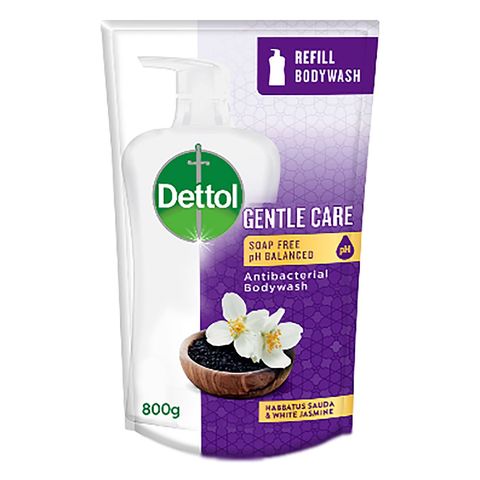 Dettol Shower Gel Gentle Care Refill Pack 850g