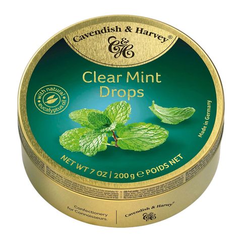 Cavendish & Harvey Clear Mint Drops 200g