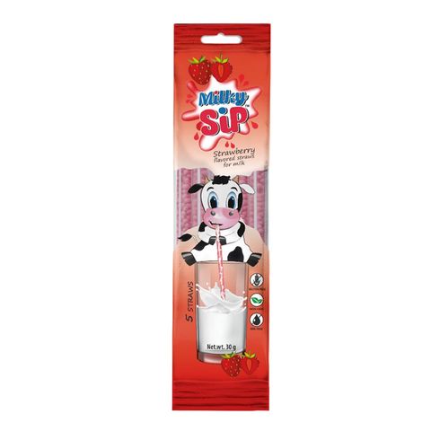 Milky Sip Strawberry 30g