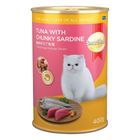 Smart Heart Cat Can Food Tuna with Chunky Sardine 400g
