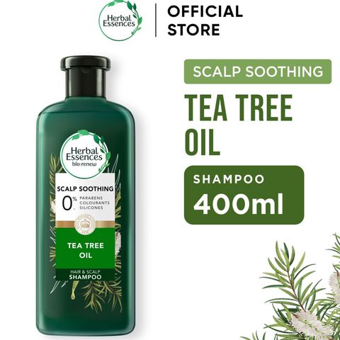 Herbal Essences Shampoo Scalp Soothing Tea Tree Oil 400ml