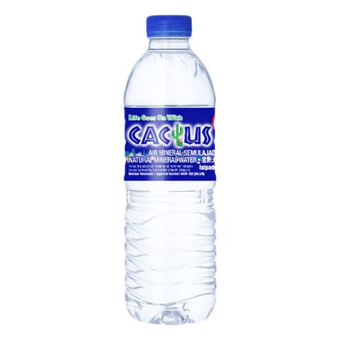 Cactus Natural Mineral Water (Shrink Wrap) 12 x 500ml