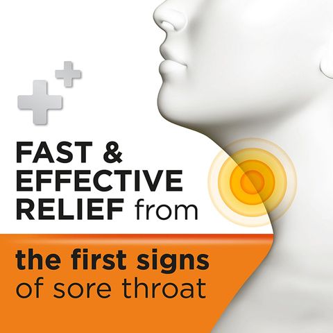 Strepsils Orange with Vitamin C Lozenges 24 Pieces