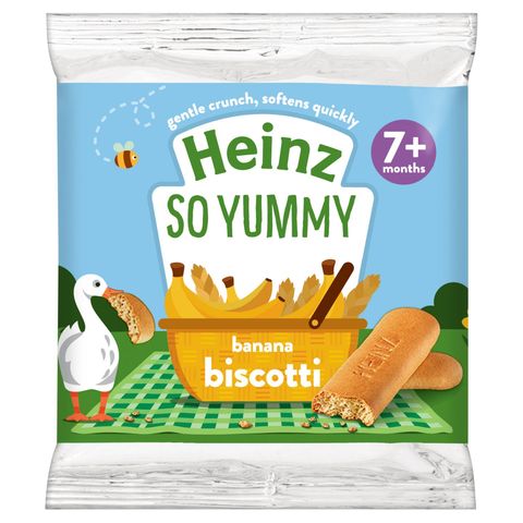 Heinz So Yummy Banana Biscotti 60g