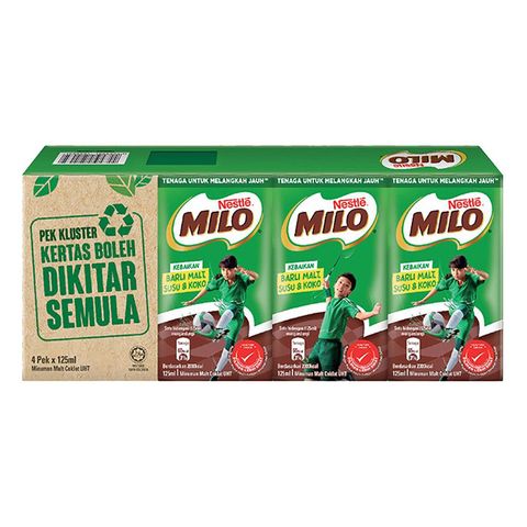 Milo Activ-Go Uht | 4 x 125 ml