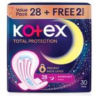 Kotex Total Protection Guard Overnight Wing (28cm) 28 Pieces