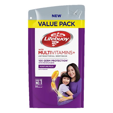 Lifebuoy Moisture Plus Bodywash Refill 800ml