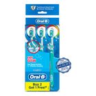 Oral-B Complete Easy Clean Medium Adult Toothbrush (Buy 2 Pieces Get 1 Piece Free) 3 Pieces - 65275