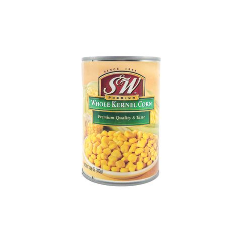 S&W Whole Kernel Corn 410g