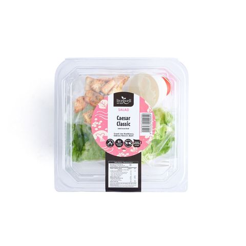 Live Well RTE Caesar Salad Bowl 100g