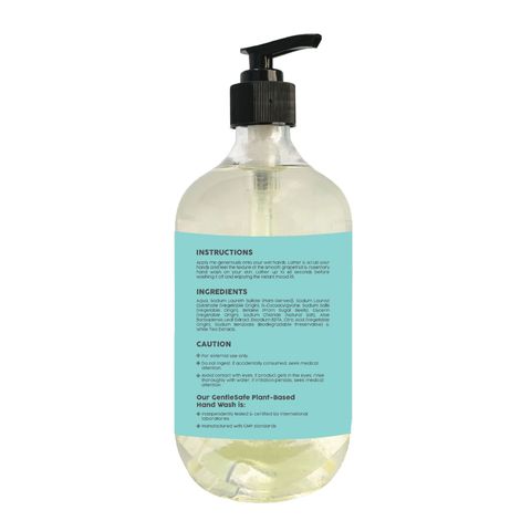 Cloversoft Plant Based Antibacterial Gel Hand Wash White Tea 500ml