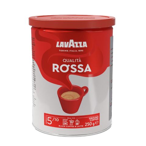 Lavazza Qualita Rossa Ground Coffee Tin 250g