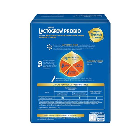Lactogrow Probio Step 4 (4-6 Years) BIB 2 x 550g