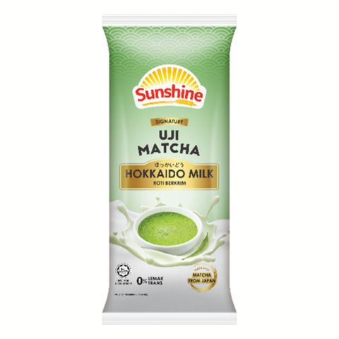 Sunshine Hokkaido Milk Uji Matcha Cream Roll 52g
