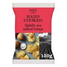 M&S Lightly Sea Salted Hand Cooked Crisps 150g