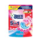 Breeze 5 in 1 Capsules Detergent Sakura Blossom 20 Pieces