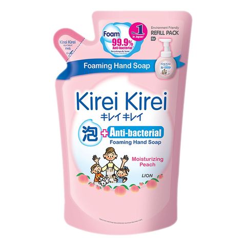 Kirei Kirei Anti-bacterial Foaming Hand Wash Refill - Moisturizing Peach 200ml
