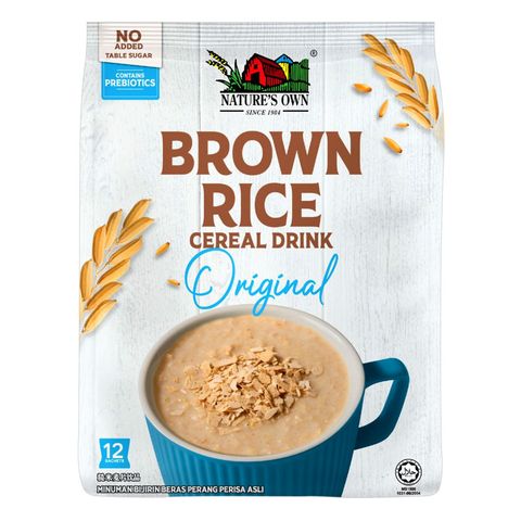 Nature's Own Brown Rice Cereal Drink Original 12 x 28g