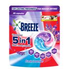 Breeze 5 in 1 Capsules Detergent Fresh Lavender 40 Pieces