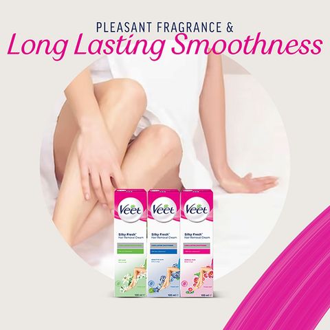 Veet Silk & Fresh Hair Removal Cream for Sensitive Skin 25g