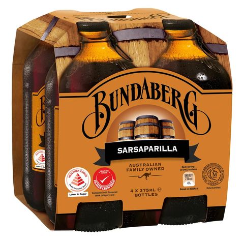 Bundaberg Root Beer | 4 Pcs