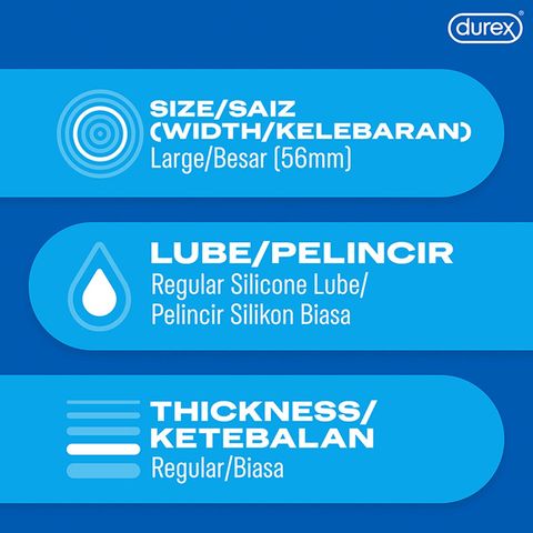 Durex Close Fit Condoms 3pcs