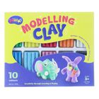 Nikki MD100 Modelling Clay Colours 10 Pieces | 10007775-EA