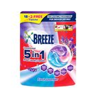 Breeze 5 in 1 Capsules Detergent Fresh Lavender 20 Pieces