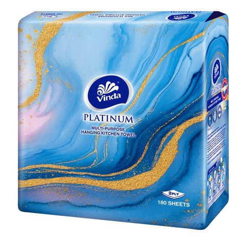 Vinda Platinum Washable Multi-purpose Hanging Kitchen Towel 180 Pieces