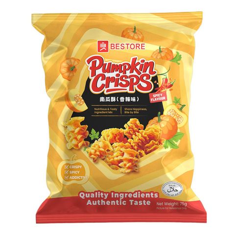 Bestore Pumpkin Crisps Spicy 75g